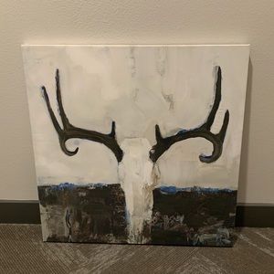 World Market Longhorn Painting